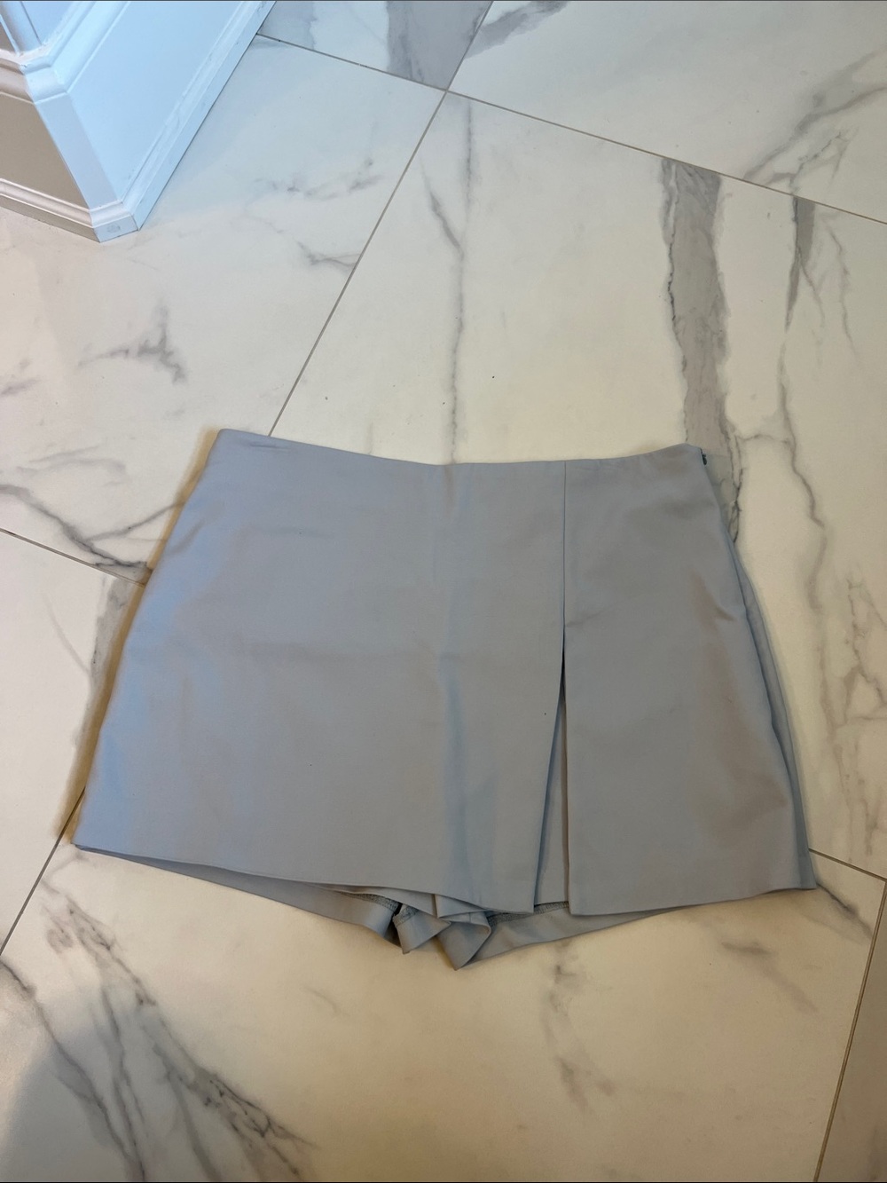 Vici Light blue Skort with Front Pleat